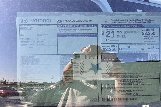 New 2026 Hyundai Palisade Calligraphy image 13