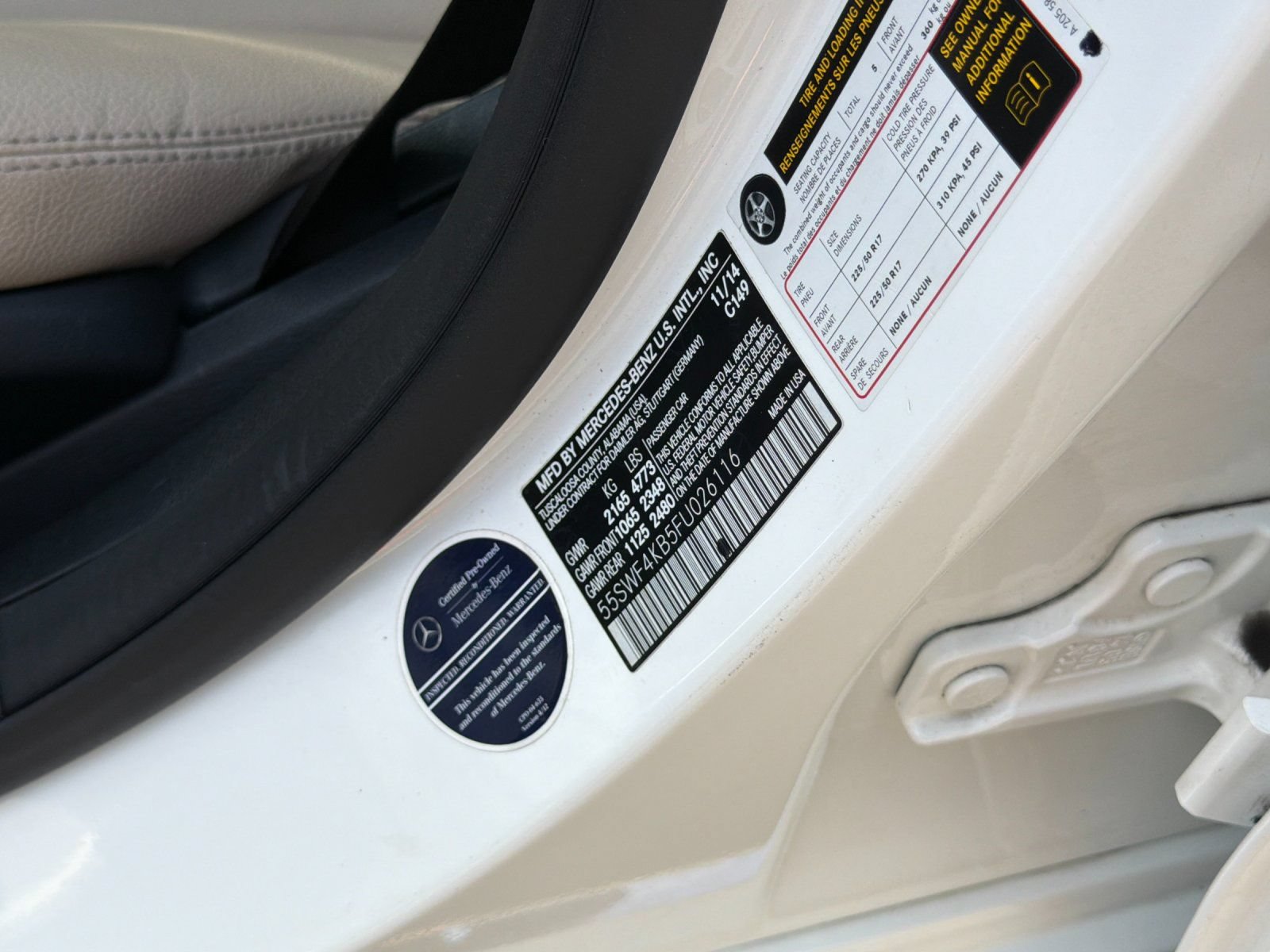 Used 2015 Mercedes-Benz C 300 4MATIC Sedan image 24