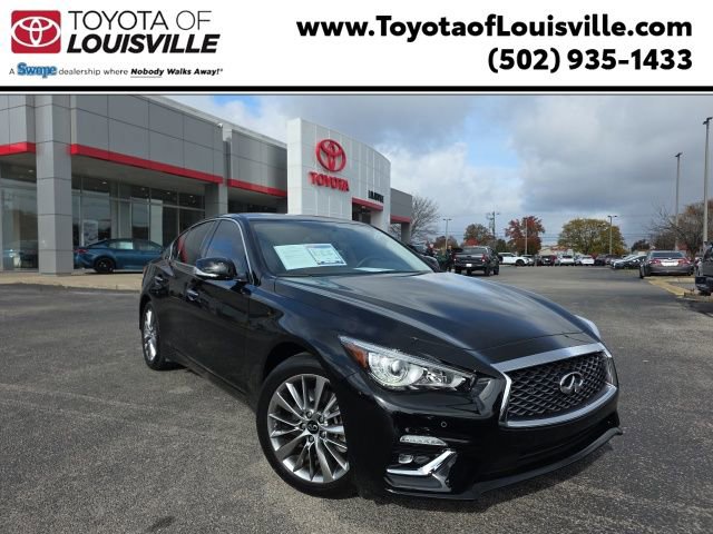 Used 2024 INFINITI Q50 Luxe w/ Cargo Package image 1