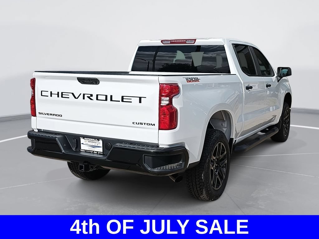 New 2026 Chevrolet Silverado 1500 Custom Trail Boss w/ Turbomax Blackout Package AWD/4WD image 3