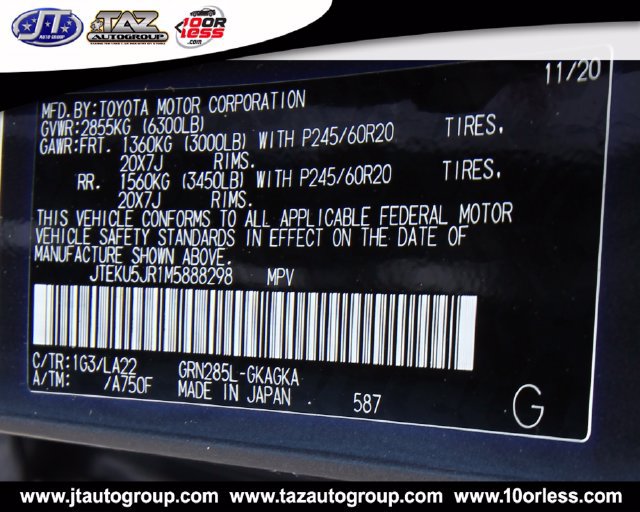 Used 2021 Toyota 4Runner Limited AWD/4WD image 21