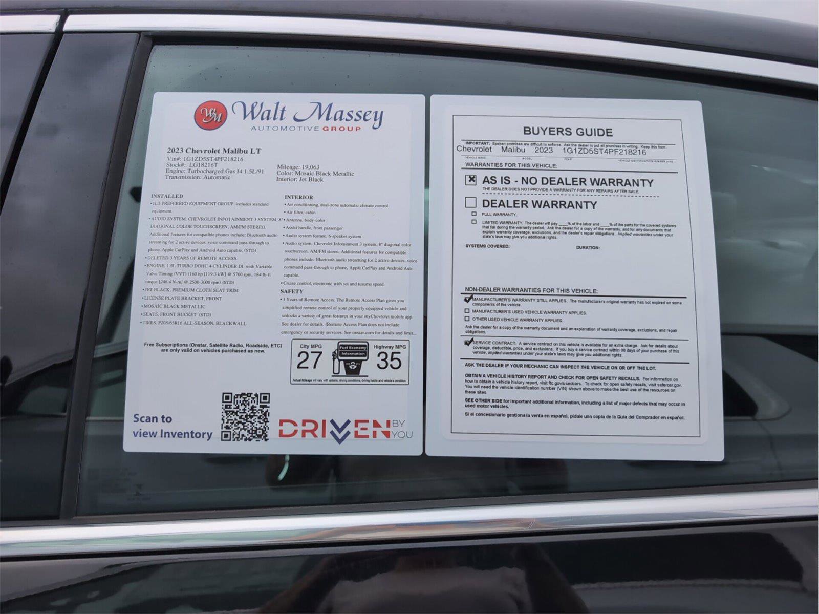 Certified 2023 Chevrolet Malibu LT image 9