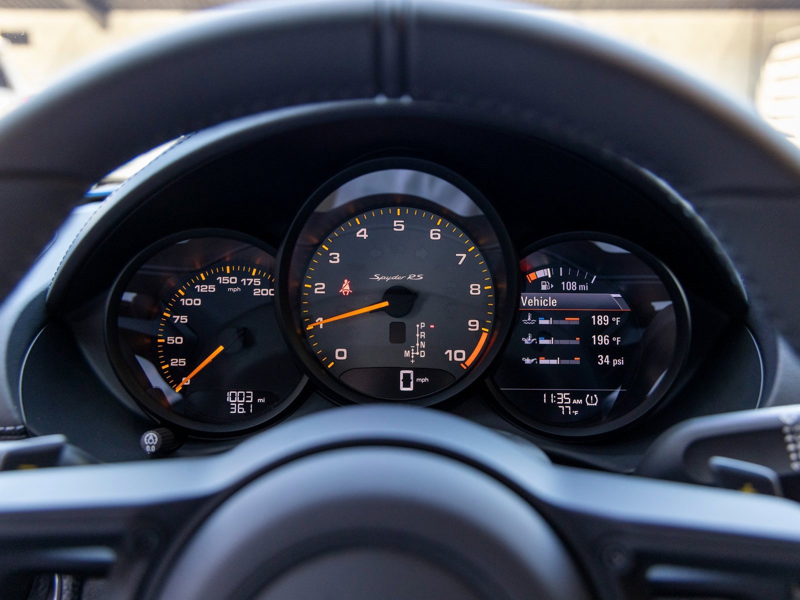 Certified 2024 Porsche 718 Boxster Spyder RS w/ Light Design Package image 47