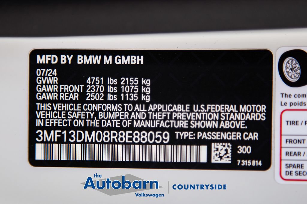 Used 2024 BMW M2 w/ Lighting Package RWD image 44