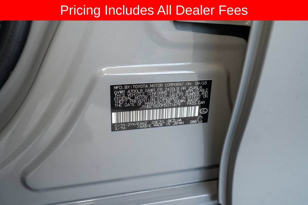 Used 2023 Lexus IS 350 F Sport w/ Accessory Package 2 RWD image 27