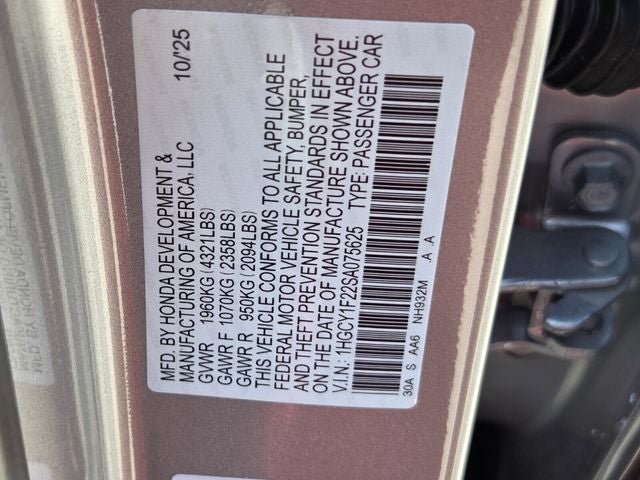 Used 2025 Honda Accord LX image 33