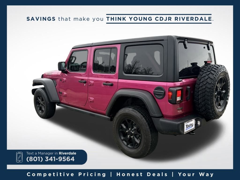 Used 2022 Jeep Wrangler Unlimited Sport image 9