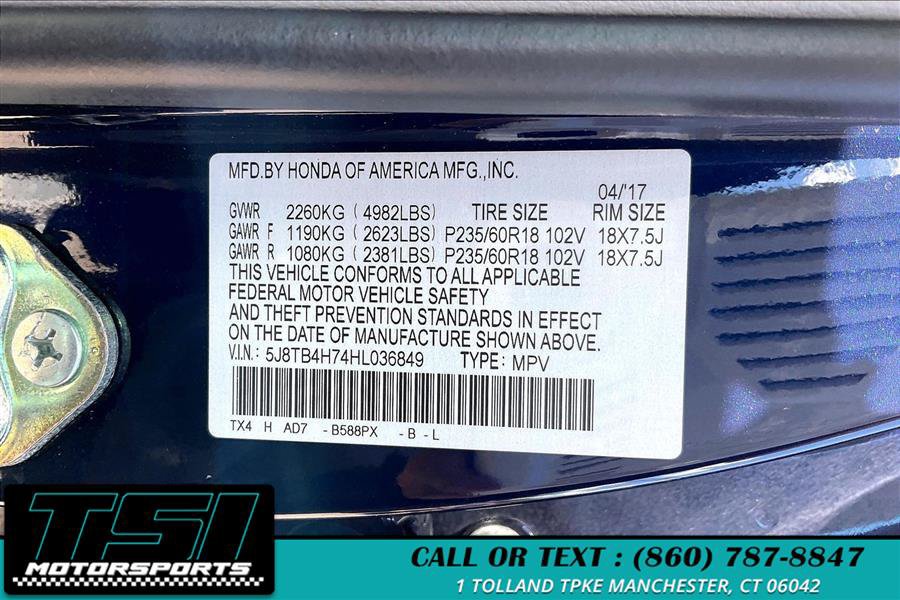 Used 2017 Acura RDX w/ Advance Package AWD/4WD image 31