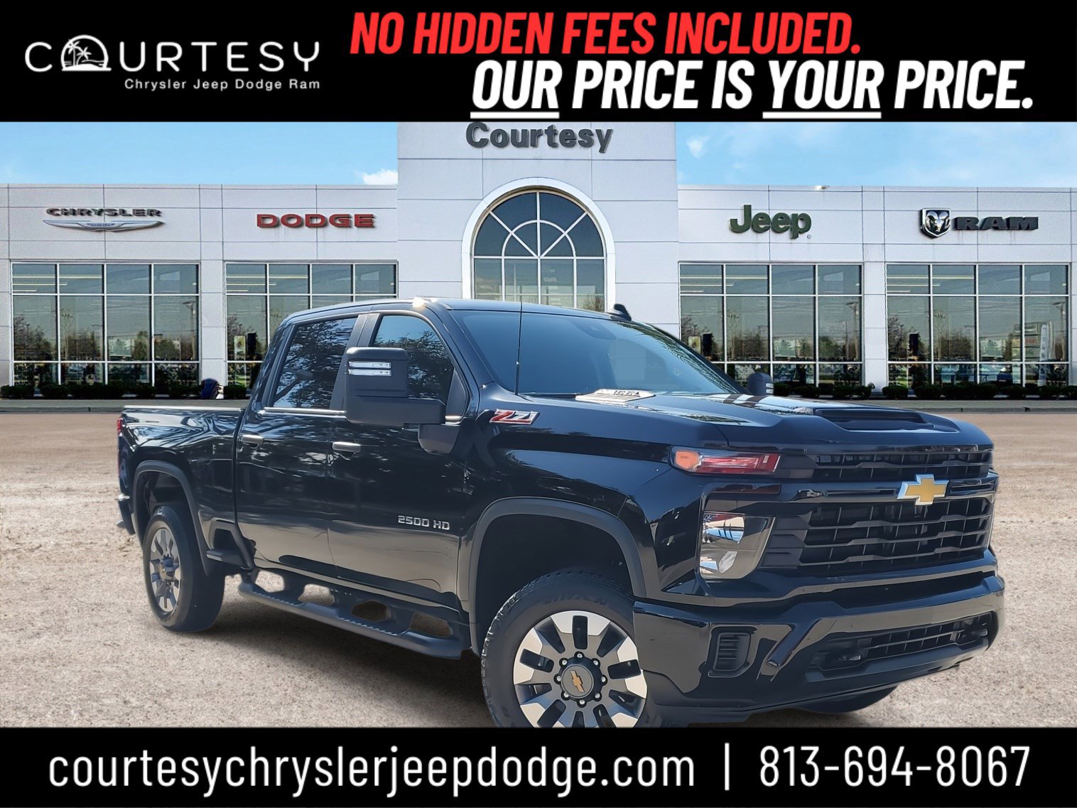Used 2024 Chevrolet Silverado 2500 Custom w/ Custom Value Package