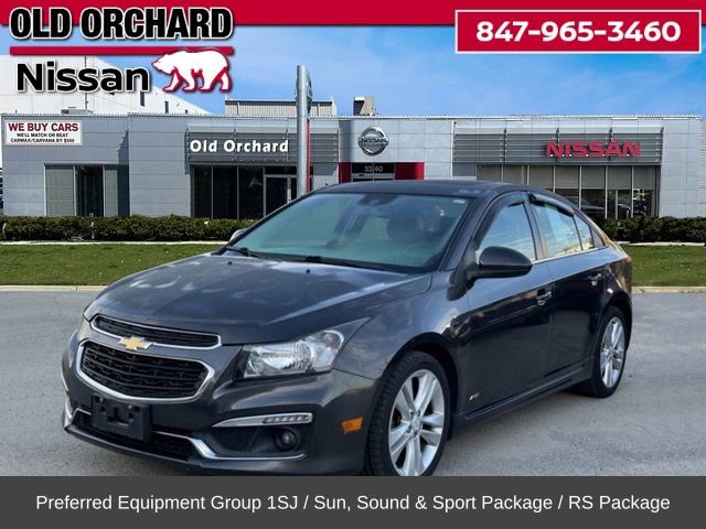 Used 2015 Chevrolet Cruze LTZ w/ Sun, Sound and Sport Package