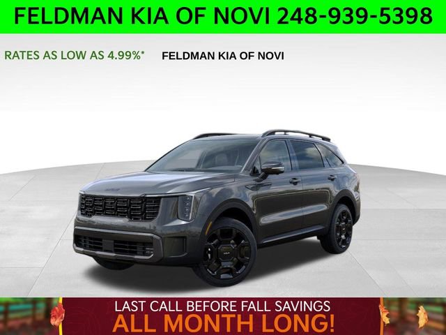 New 2025 Kia Sorento SX Prestige w/ Olive Brown Leather Package