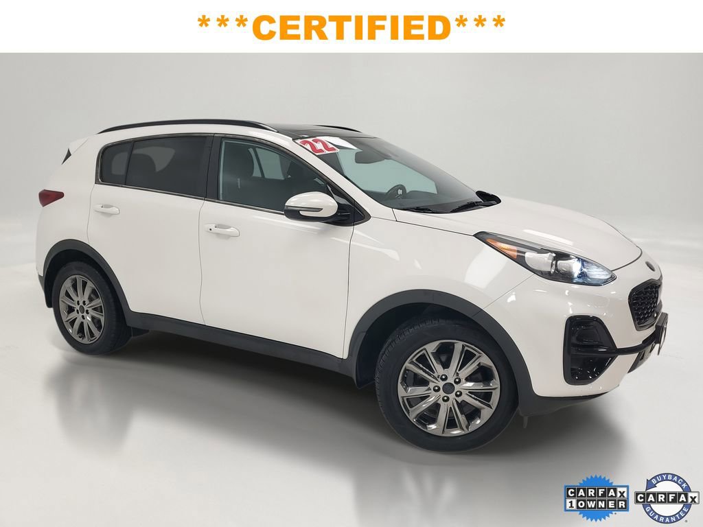 Certified 2022 Kia Sportage Nightfall Edition w/ Nighfall AWD Premium Package image 1