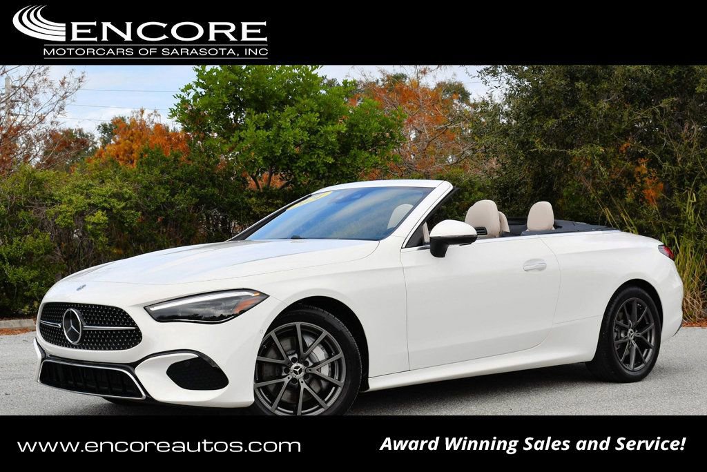 Used 2024 Mercedes-Benz CLE 300 4MATIC Cabriolet w/ Driver Assistance Package image 1
