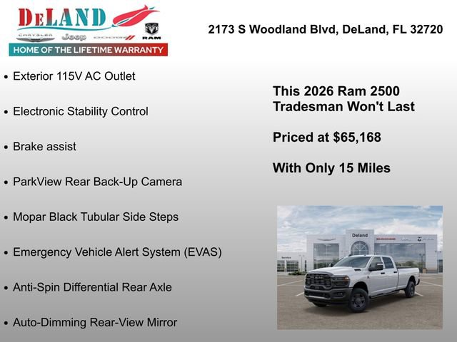New 2026 RAM 2500 Tradesman image 33