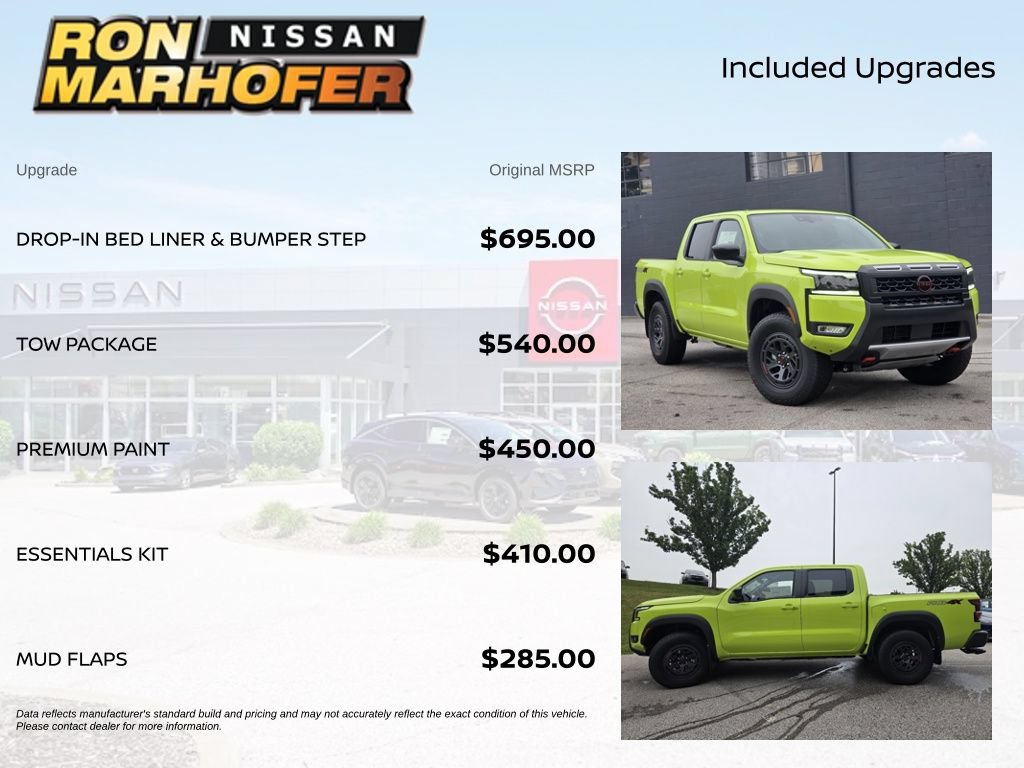 New 2026 Nissan Frontier PRO-4X w/ Tow Package AWD/4WD image 6