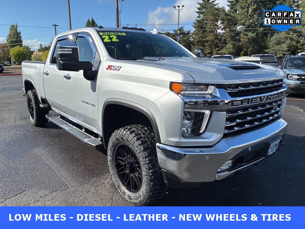 Used 2022 Chevrolet Silverado 3500 LTZ w/ LTZ Premium Package