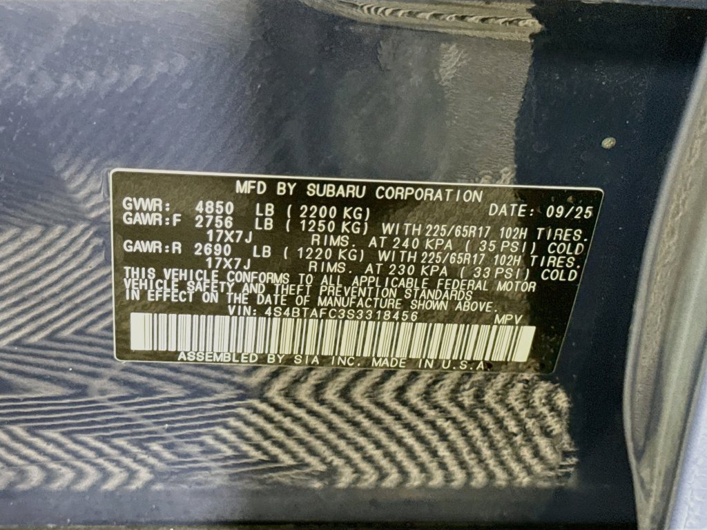 Certified 2025 Subaru Outback Premium AWD/4WD image 38