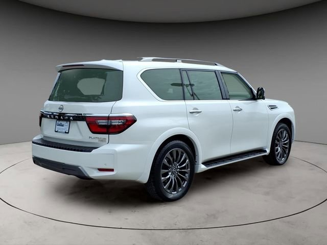 Certified 2023 Nissan Armada Platinum w/ Captain's Chairs Package AWD/4WD image 9