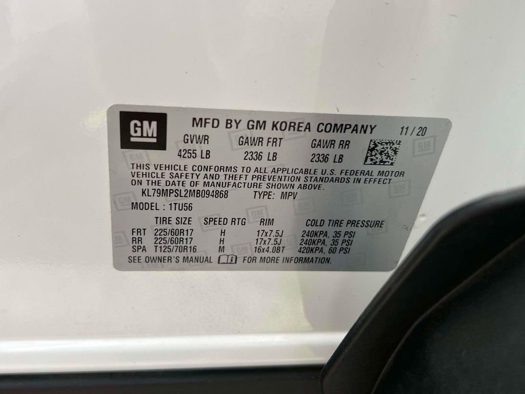 Used 2021 Chevrolet TrailBlazer LT w/ Convenience Package FWD image 20
