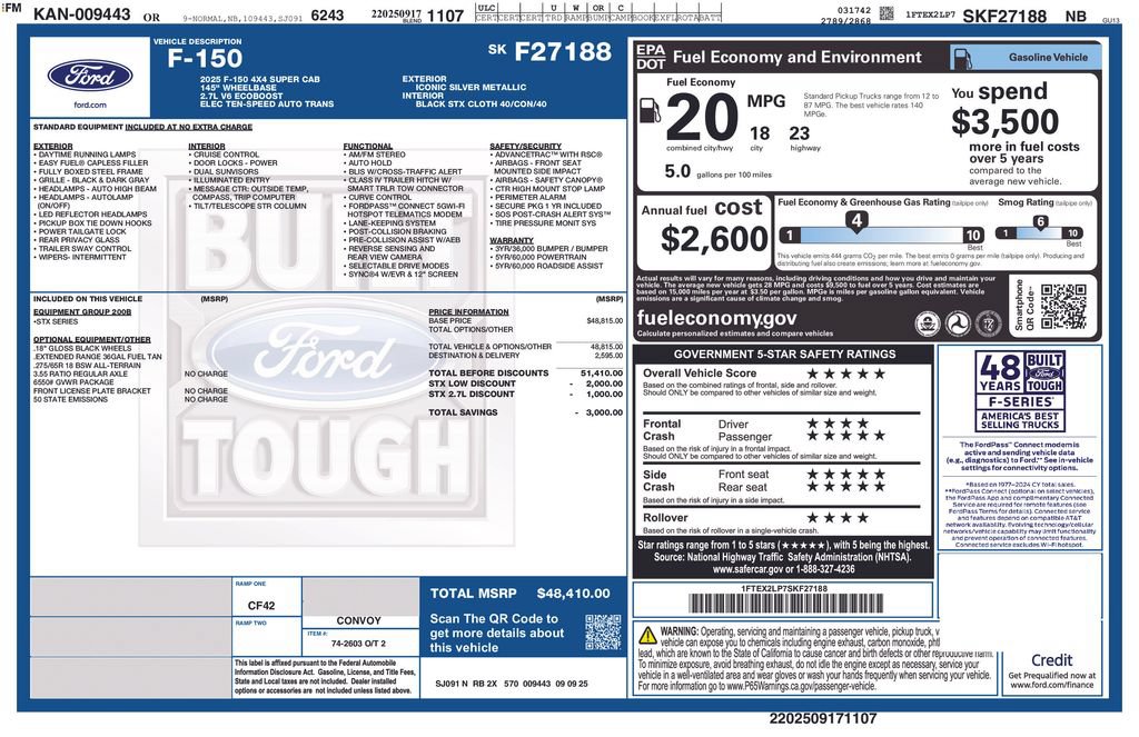 Used 2025 Ford F150 STX AWD/4WD image 12