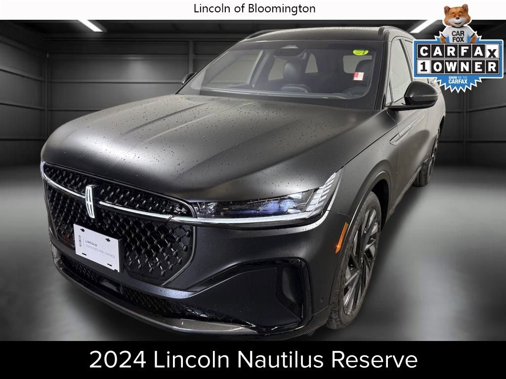Used 2024 Lincoln Nautilus Reserve w/ Jet Appearance Package (87T)