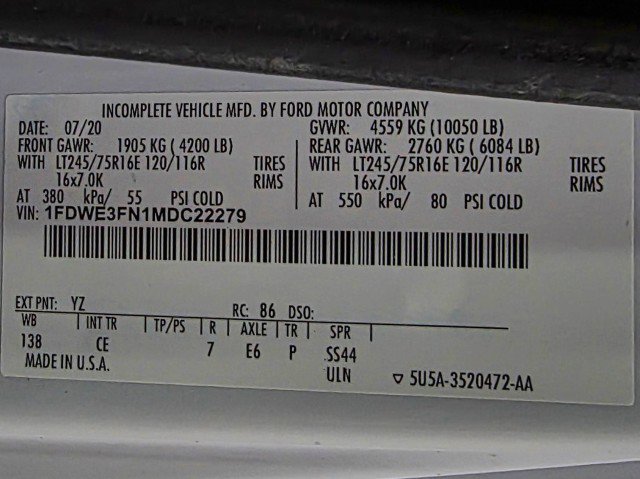 Used 2021 Ford E-350 and Econoline 350 Super Duty w/ Power Windows & Locks Group RWD image 36