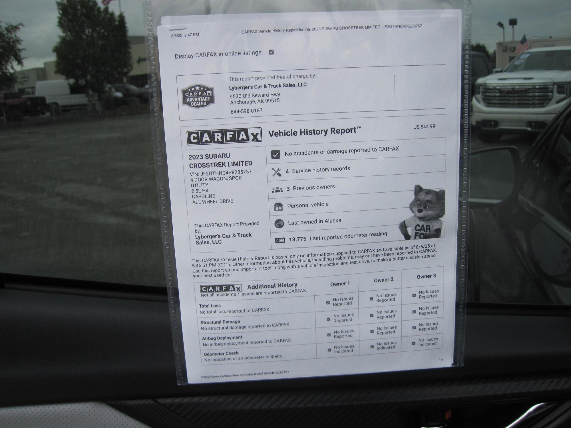 Used 2023 Subaru Crosstrek 2.5i Limited image 9