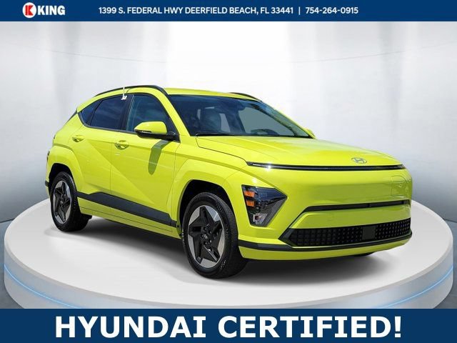 Certified 2024 Hyundai Kona Electric SEL FWD image 1
