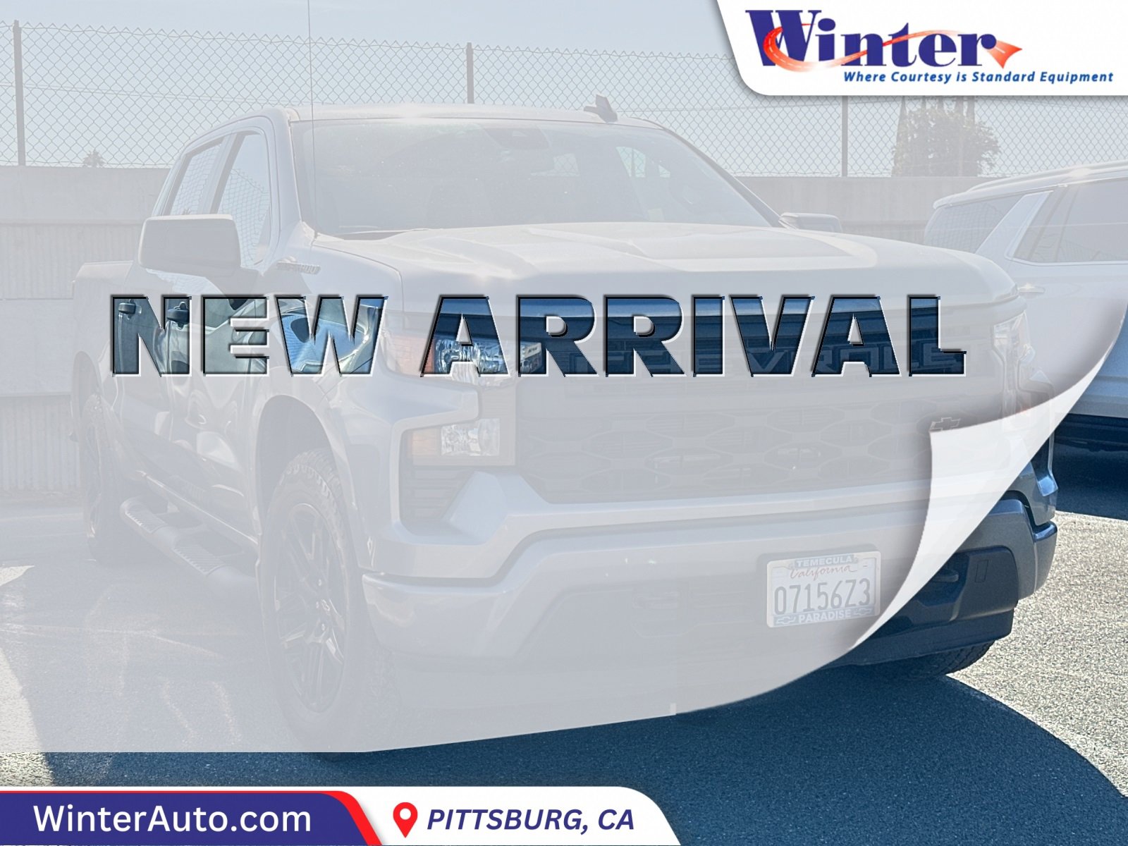 Used 2024 Chevrolet Silverado 1500 Custom w/ Turbomax Blackout Package