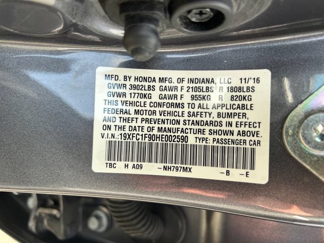 Used 2017 Honda Civic Touring image 16