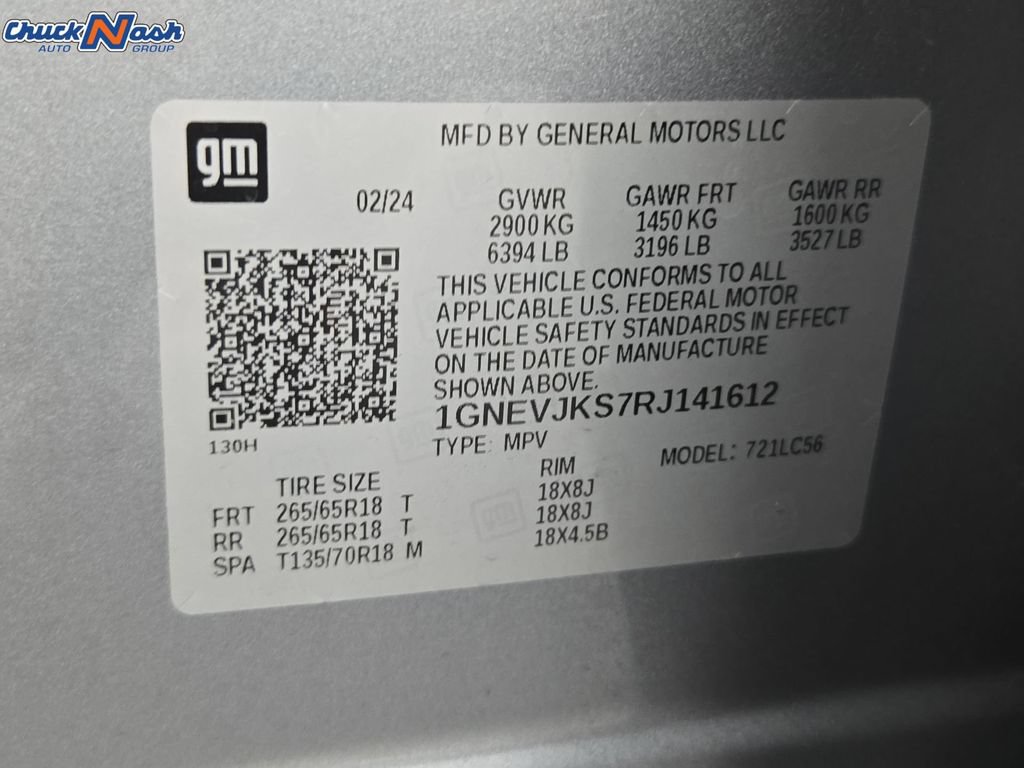 Certified 2024 Chevrolet Traverse Z71 w/ Enhanced Driving Package AWD/4WD image 40