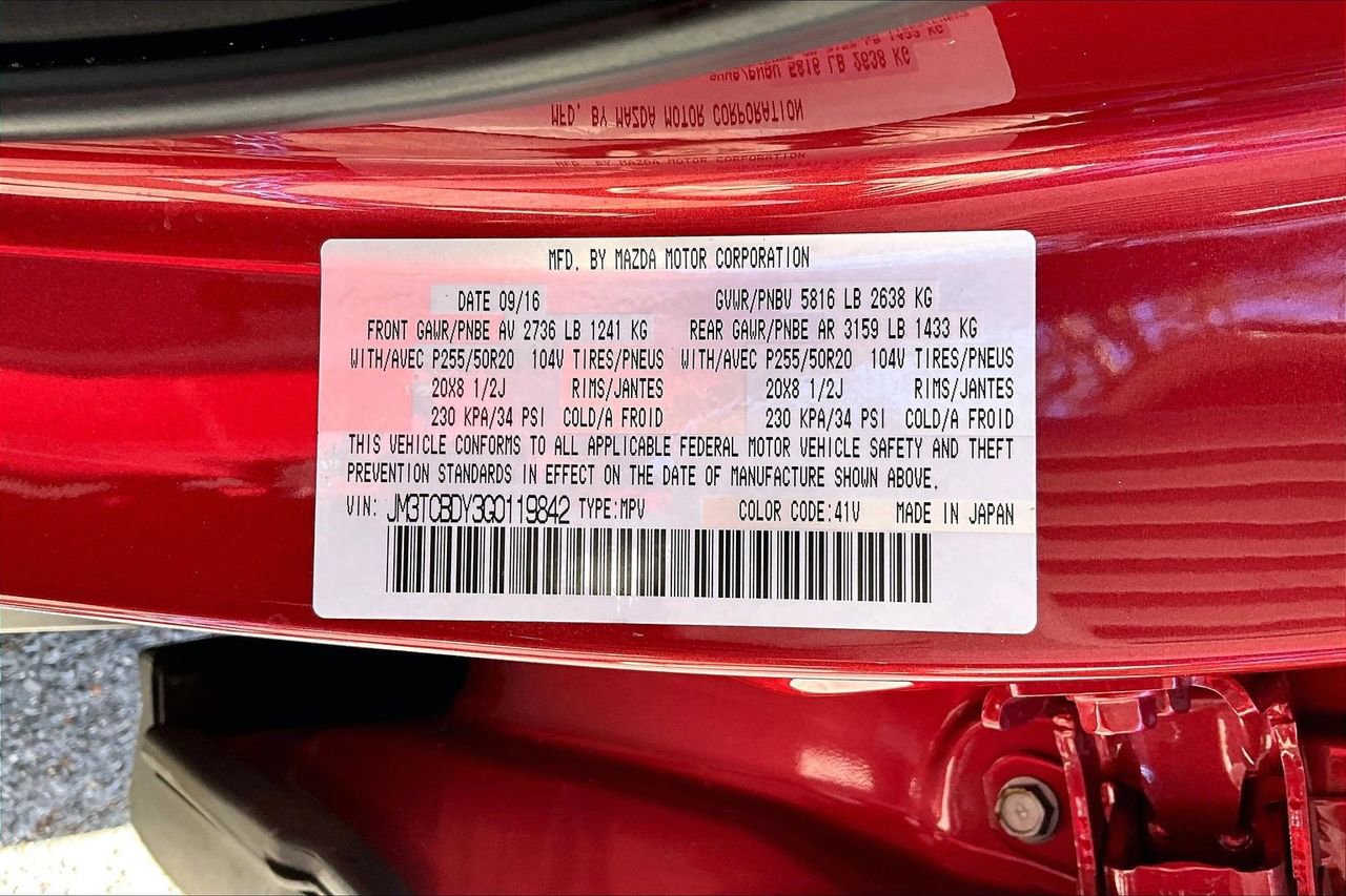 Used 2016 MAZDA CX-9 Grand Touring image 16