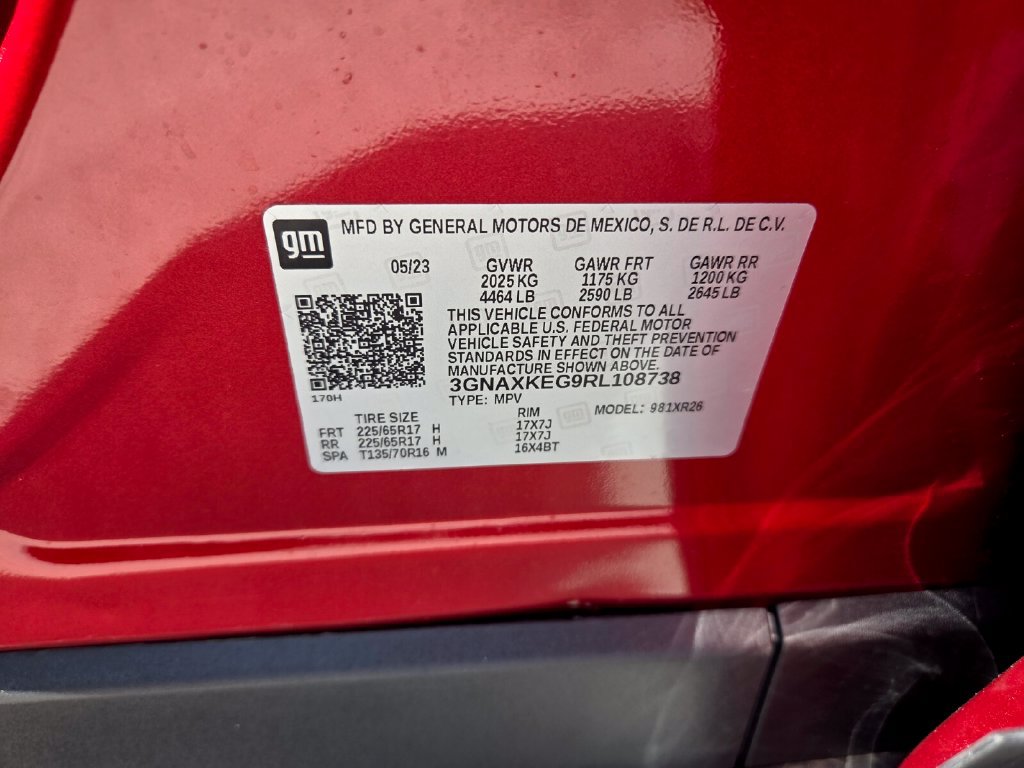 Used 2024 Chevrolet Equinox LT w/ LPO, Cargo Package FWD image 20