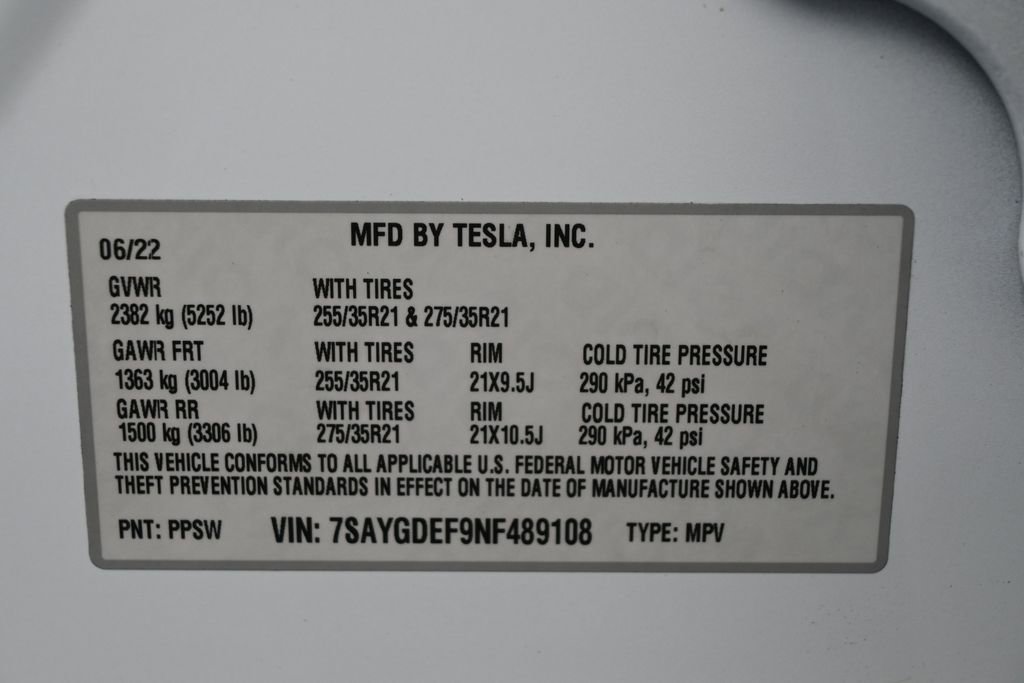 Used 2022 Tesla Model Y Performance AWD/4WD image 8