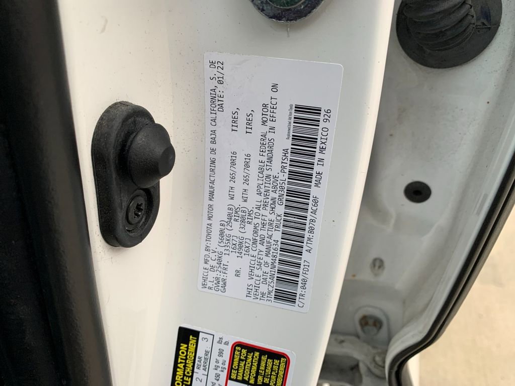 Used 2022 Toyota Tacoma TRD Off-Road w/ Technology Package image 35