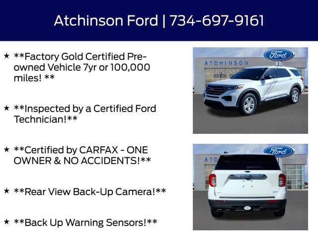 Certified 2024 Ford Explorer XLT w/ Class IV Trailer Tow Package image 5