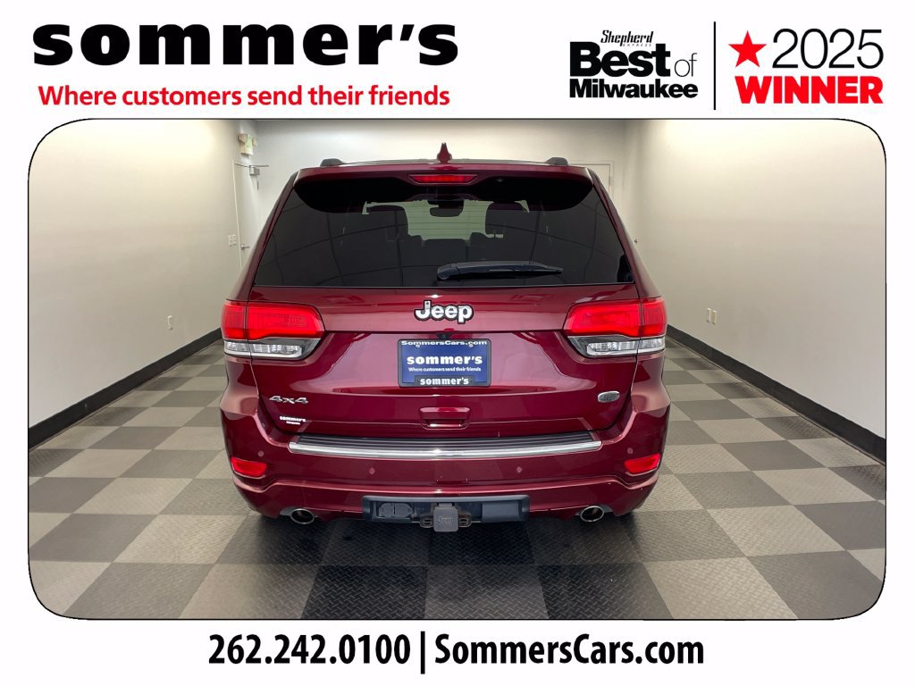 Used 2019 Jeep Grand Cherokee Overland AWD/4WD image 4
