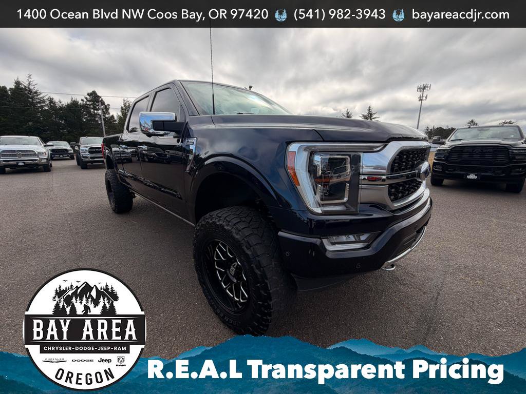 Used 2021 Ford F150 Platinum w/ Equipment Group 701A High AWD/4WD image 3
