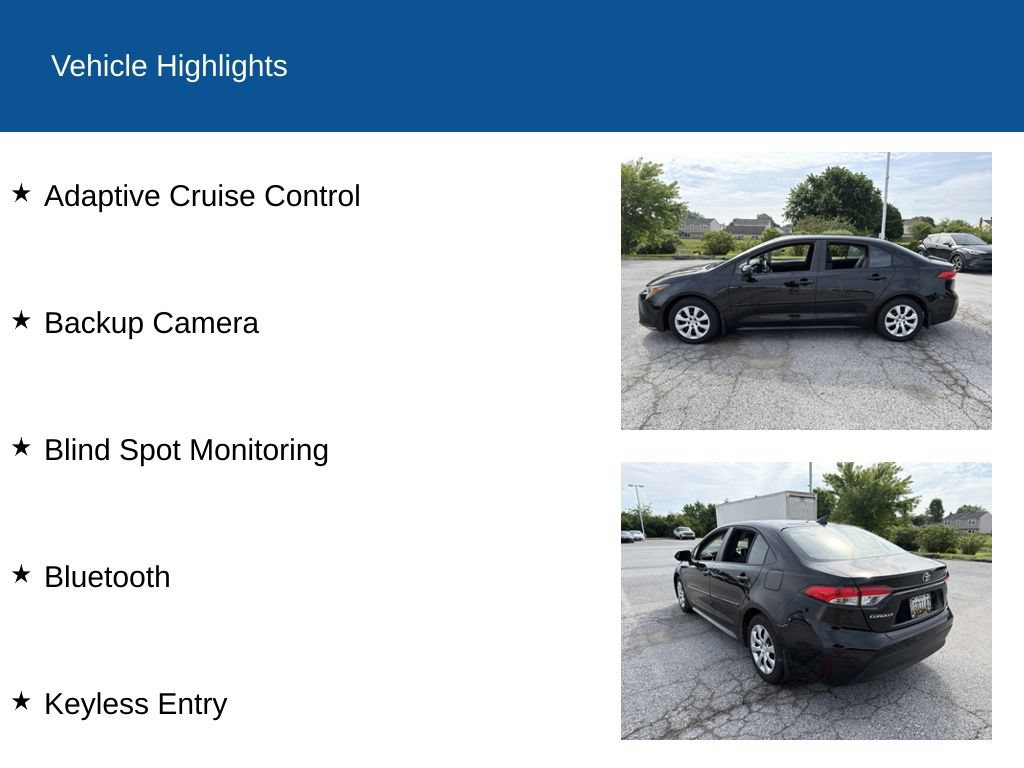 Used 2025 Toyota Corolla LE FWD image 2