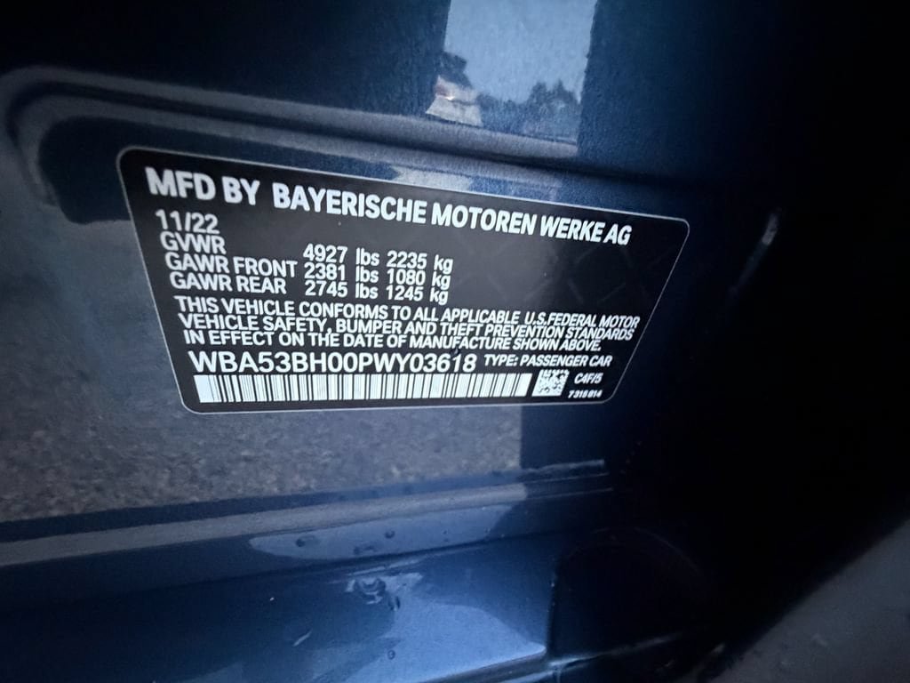 Used 2023 BMW 530i w/ Premium Package RWD image 34