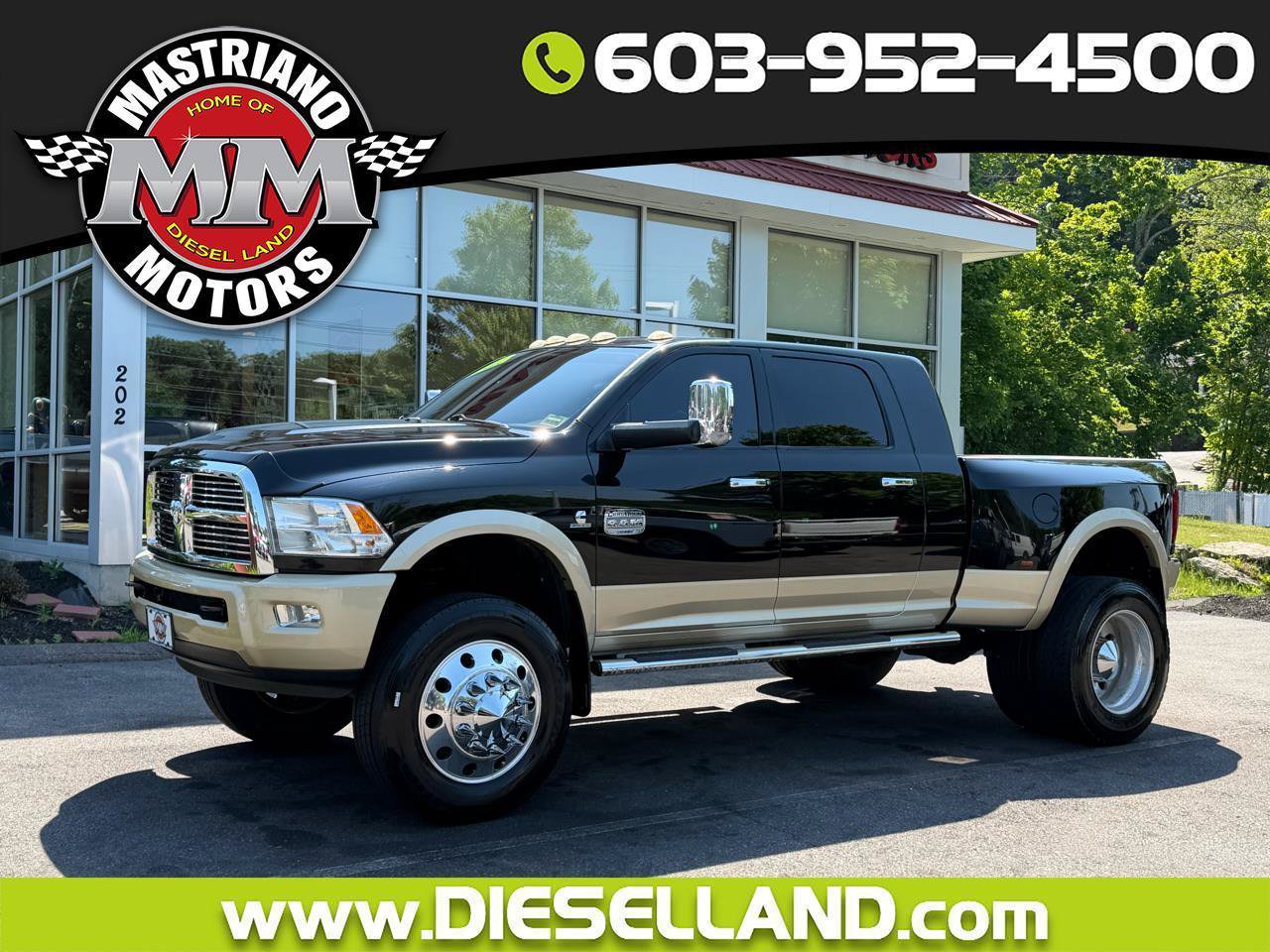 Used 2012 RAM 3500 Laramie Longhorn w/ Max Tow Pkg AWD/4WD image 1