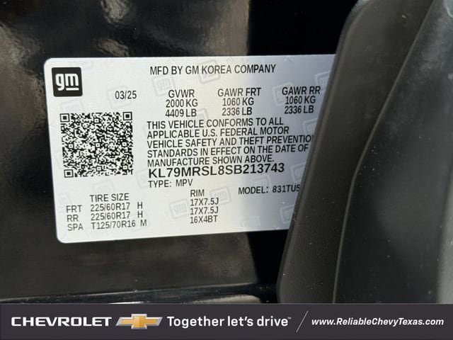 Used 2025 Chevrolet TrailBlazer LT AWD/4WD image 35