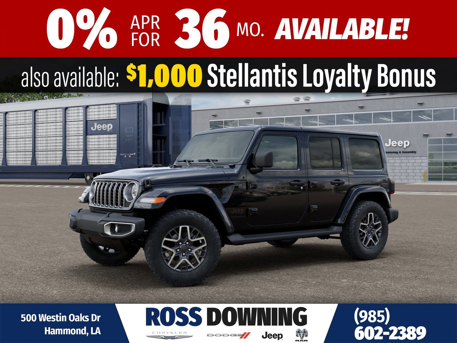 New 2026 Jeep Wrangler Sahara