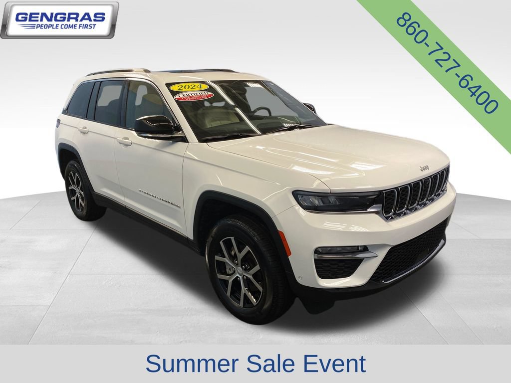 Used 2024 Jeep Grand Cherokee Limited w/ Luxury Tech Group II AWD/4WD image 1