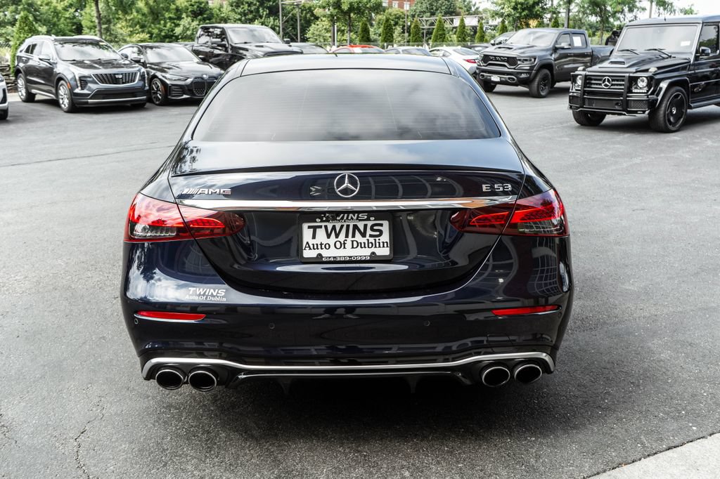 Used 2021 Mercedes-Benz E 53 AMG 4MATIC Sedan w/ Exterior Lighting Package image 40