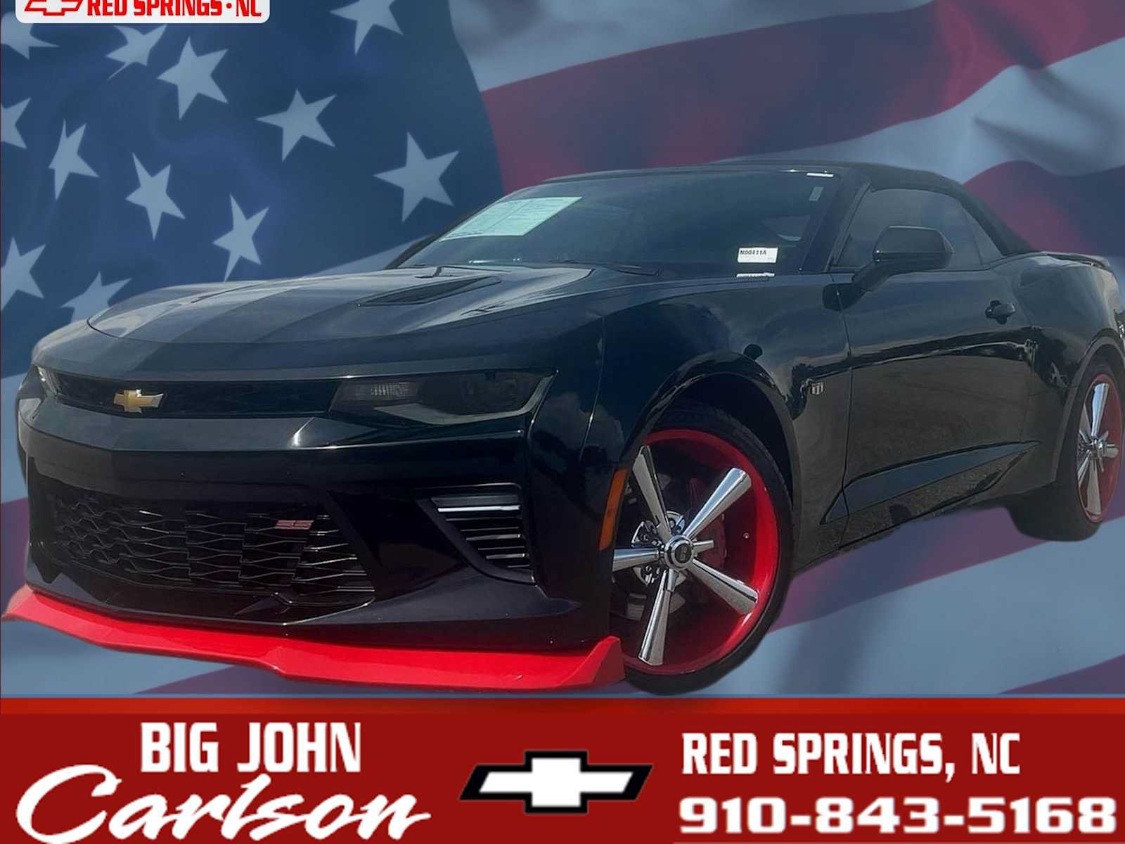 Used 2017 Chevrolet Camaro SS RWD image 1