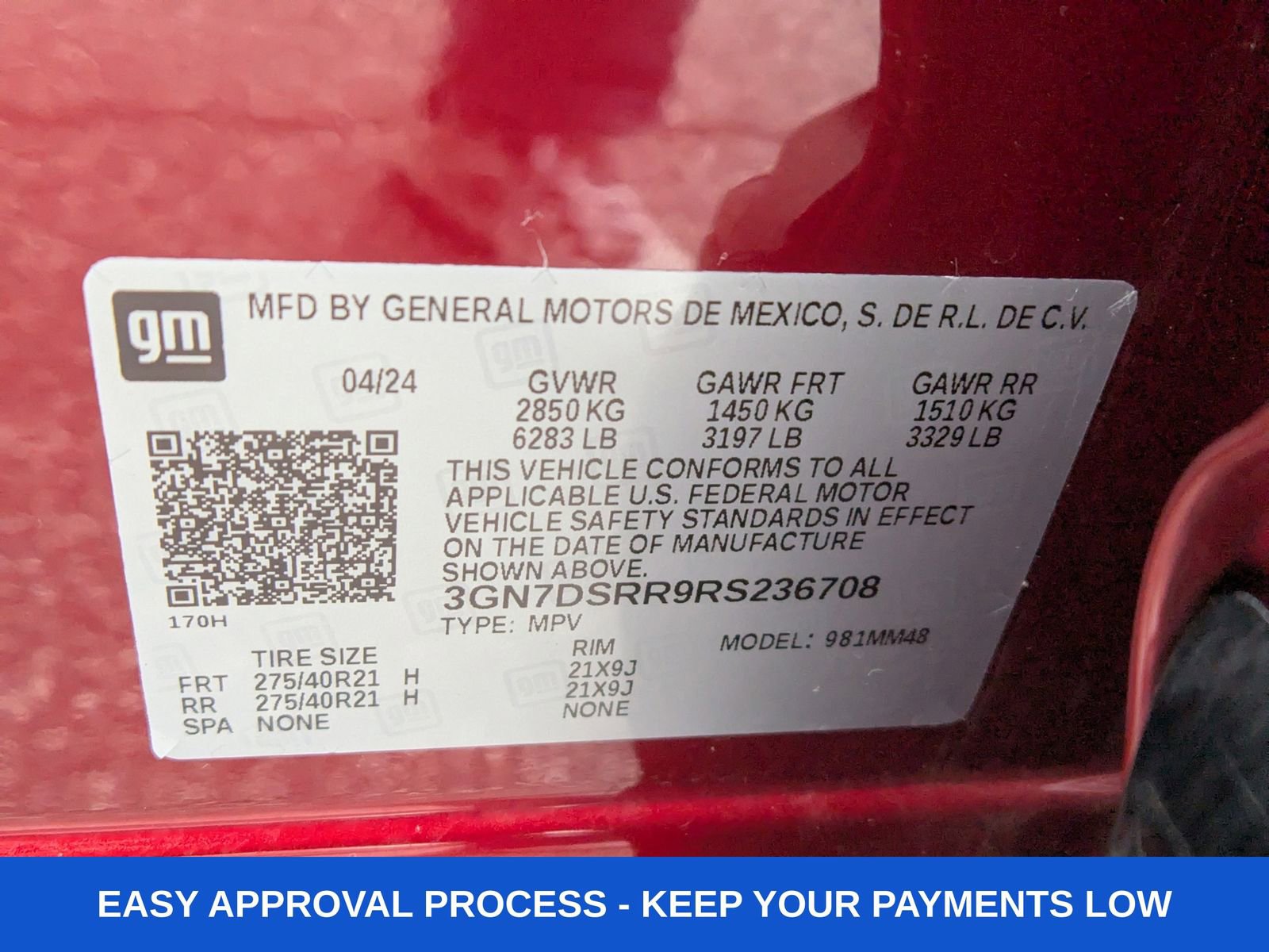 Used 2024 Chevrolet Equinox EV RS image 21