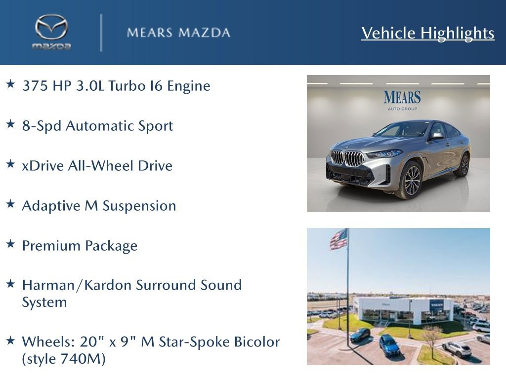 Used 2026 BMW X6 xDrive40i image 2