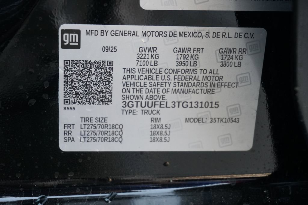 New 2026 GMC Sierra 1500 AT4X image 48