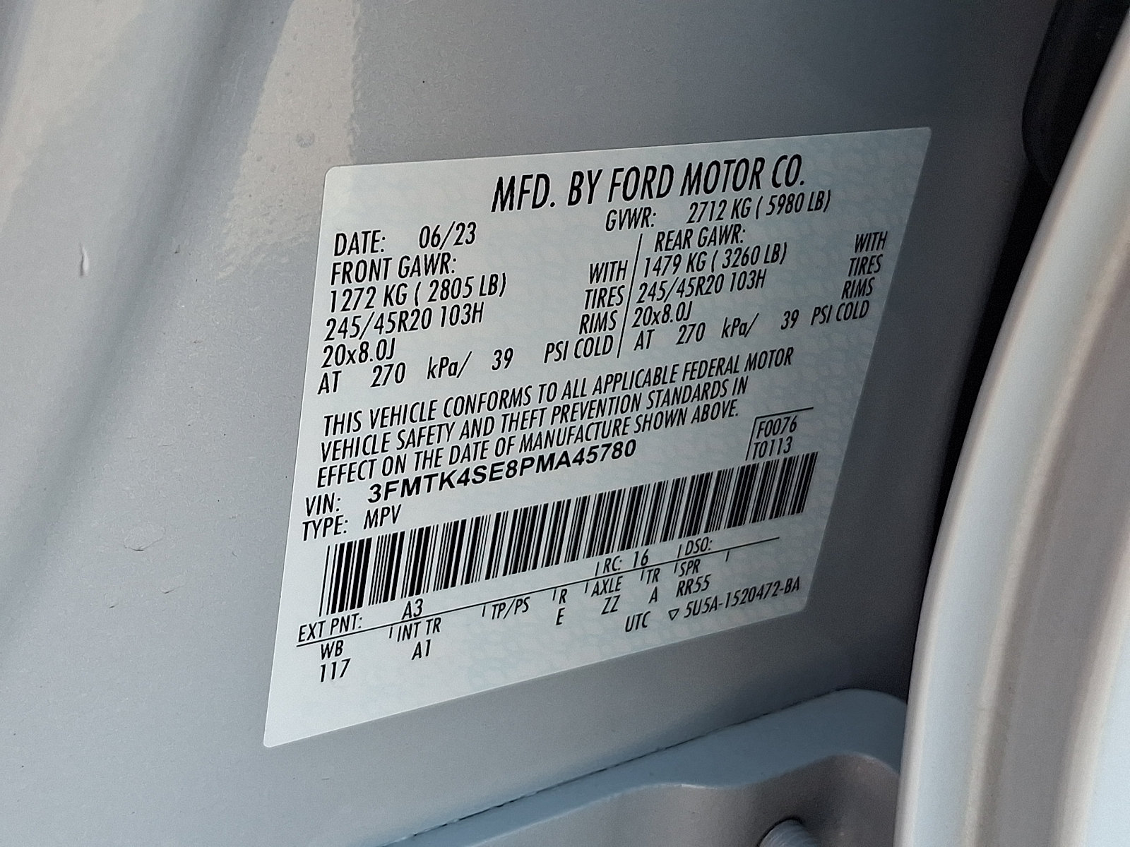 Certified 2023 Ford Mustang Mach-E GT AWD/4WD image 28